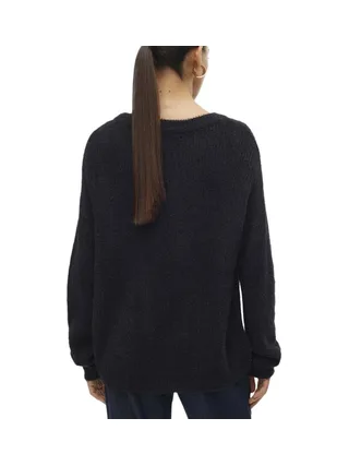 Pull Noir Femme Vero Moda Puff 2