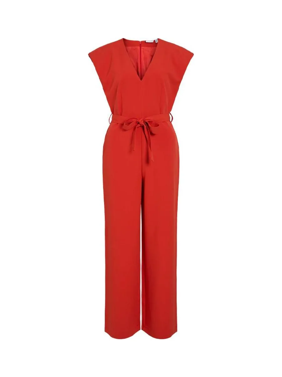 Combinaison Rouge Femme Vila Visivia 2