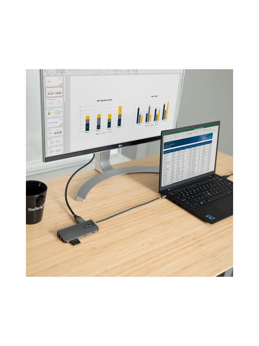 StarTech.com 115B-USBC-MULTIPORT laptop dock/port replicator 9