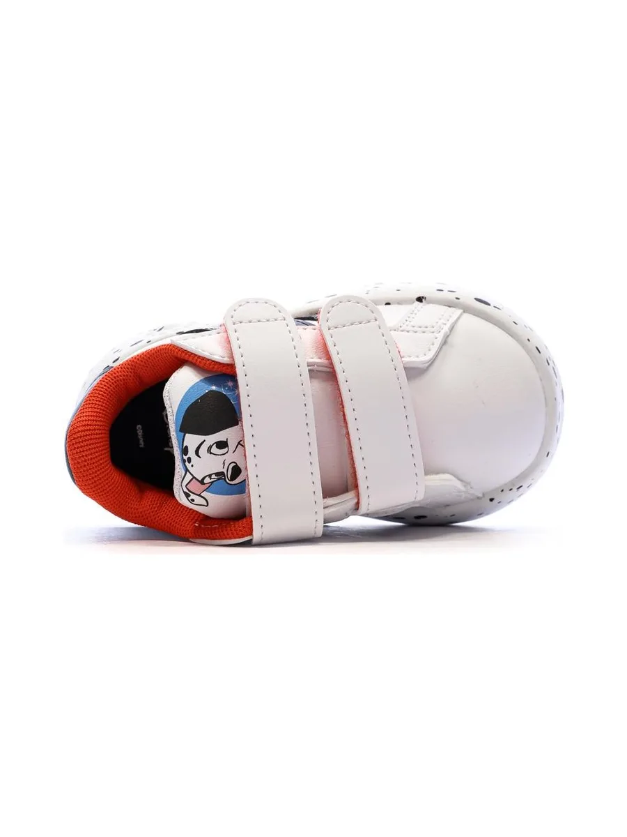 Baskets Blanc/Noir Garçon bébé Adidas Grand Court 2.0 101 Disney 4