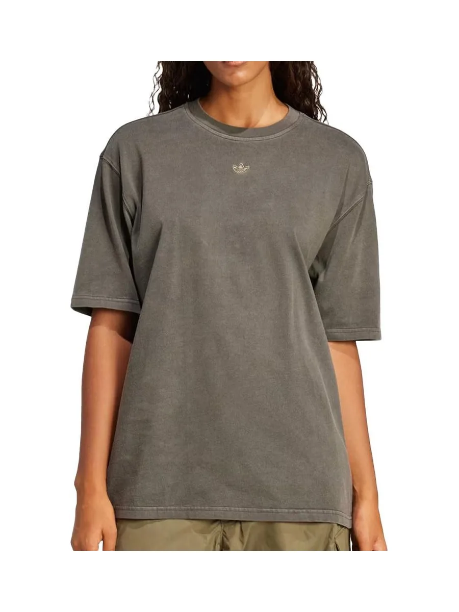 T-Shirt Gris Femme Adidas Graphic 2