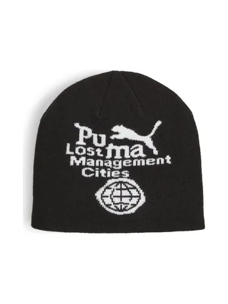 Bonnet Noir Homme Puma X Lmc Cuffless Beanie 1