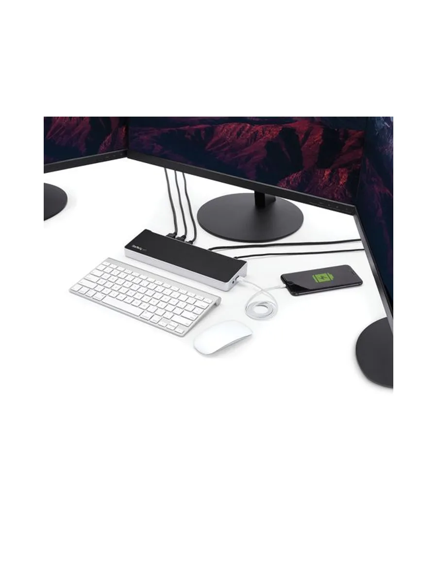 StarTech.com DK30CH2DPPDU laptop dock/port replicator 5