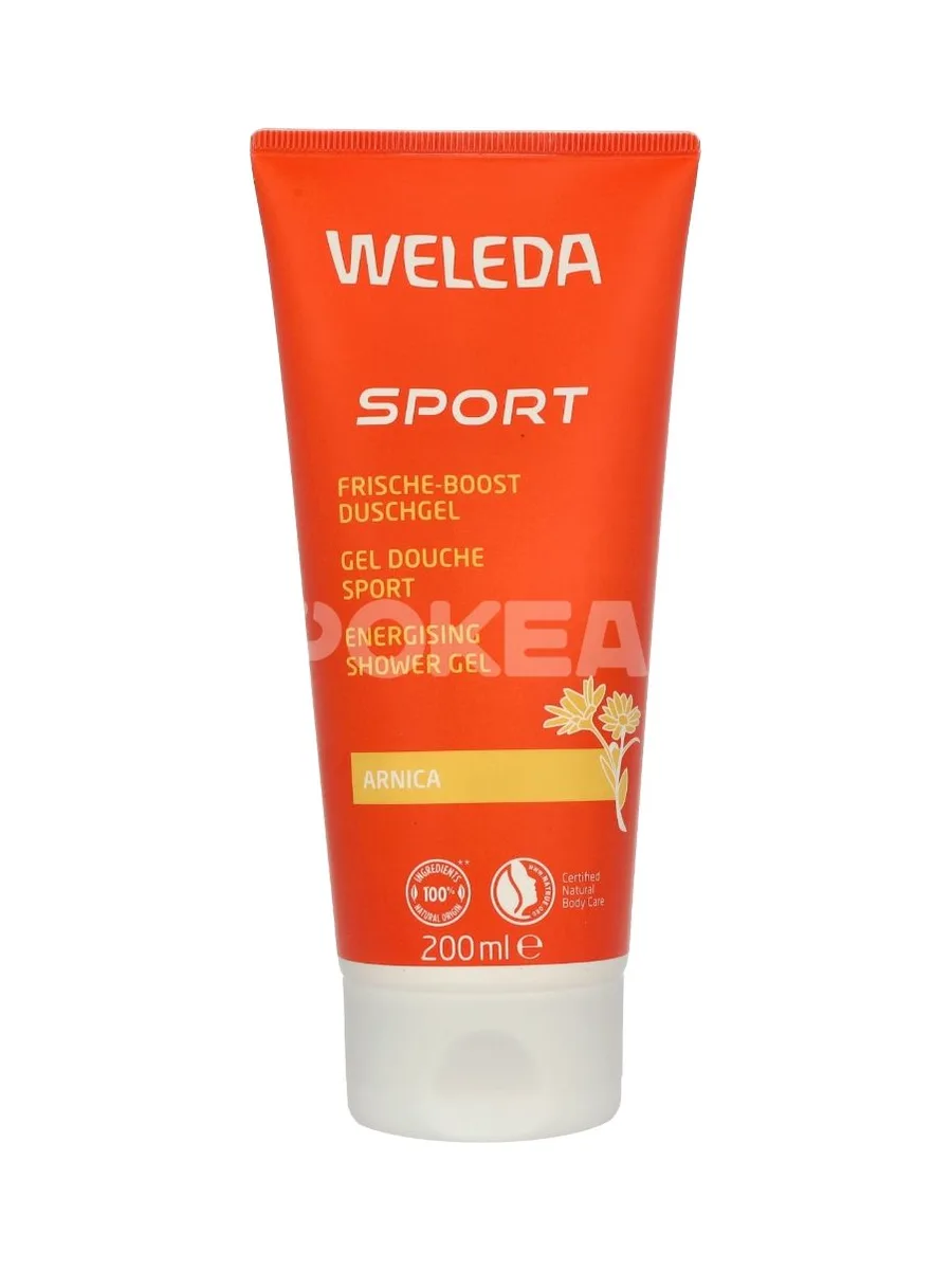 Weleda Arnica Sport Shower Gel 200ml - Energising Shower Gel, Body Care 1