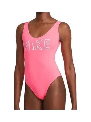 Maillot de bain Rose Femme Nike Back 1