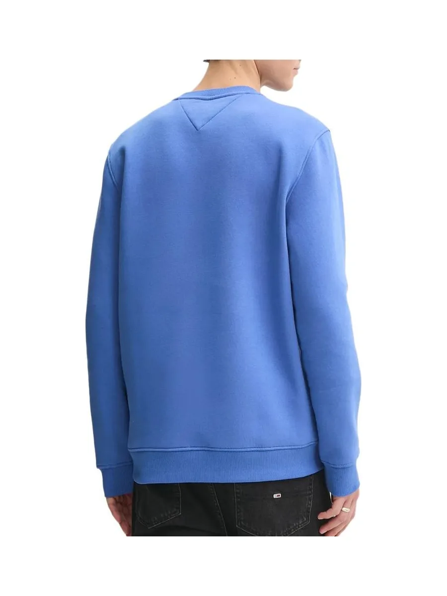 Sweat Bleu Homme Tommy Hilfiger Linear Crew 3