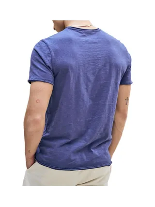 T-Shirt Bleu Homme Leandro Kansas 2