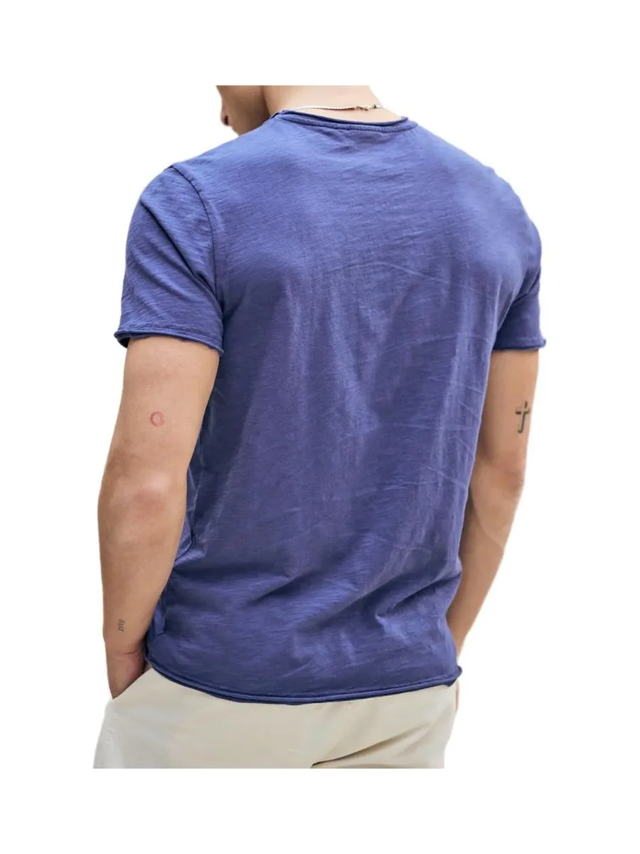 T-Shirt Bleu Homme Leandro Kansas 3