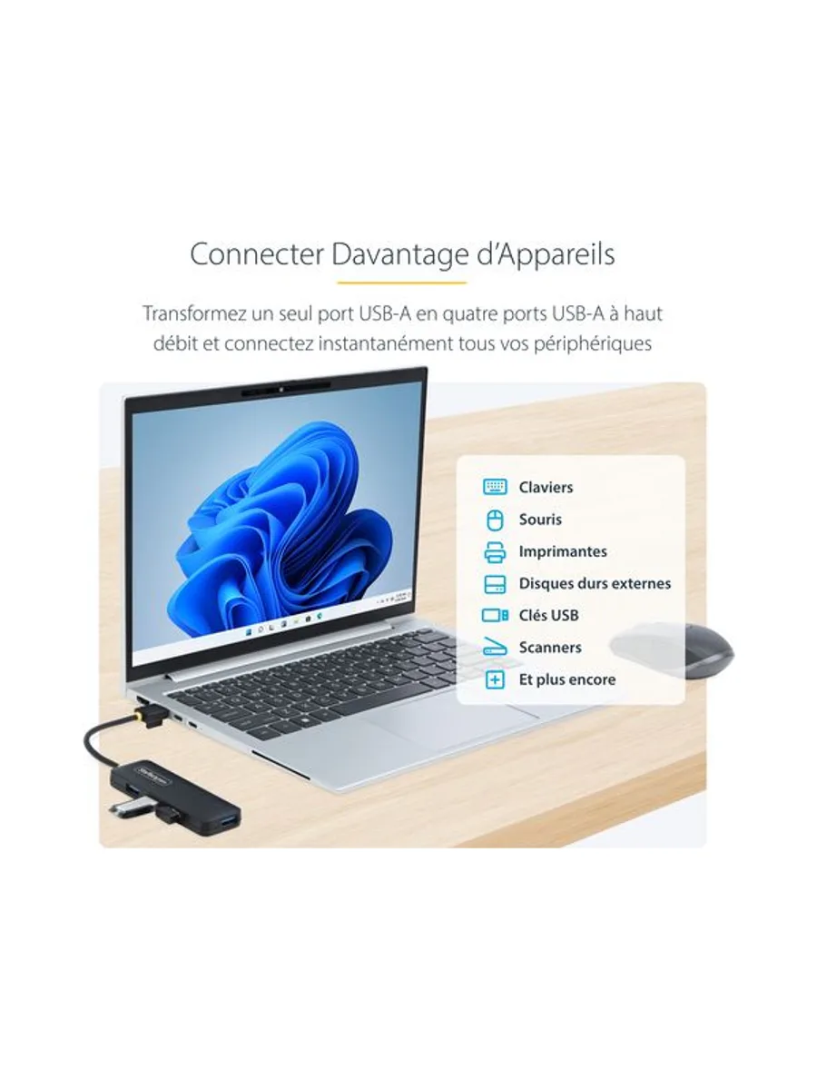 StarTech.com H5A4A-USB-HUB interface hub 12