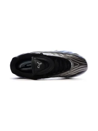 Baskets Argent/Noir Garçon Puma Goalgetter 4