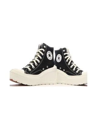 Baskets Noires Femme Converse Chuck 70 De Luxe Wedge A06478C 7