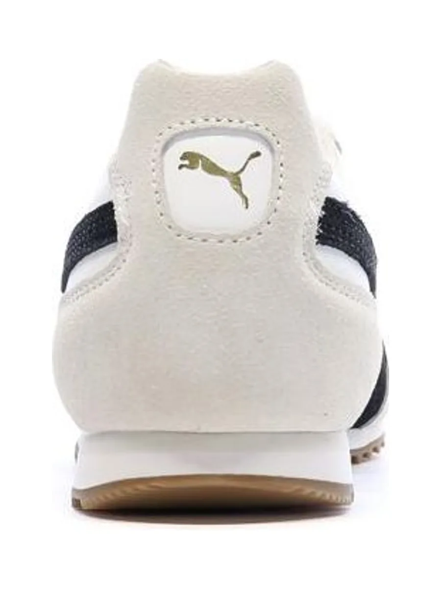 Baskets Blanches/Beiges/Noires Homme Puma Arizona Retro 4
