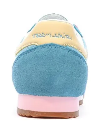 Baskets Turquoise/Rose Femme Teddy Smith 120132 3