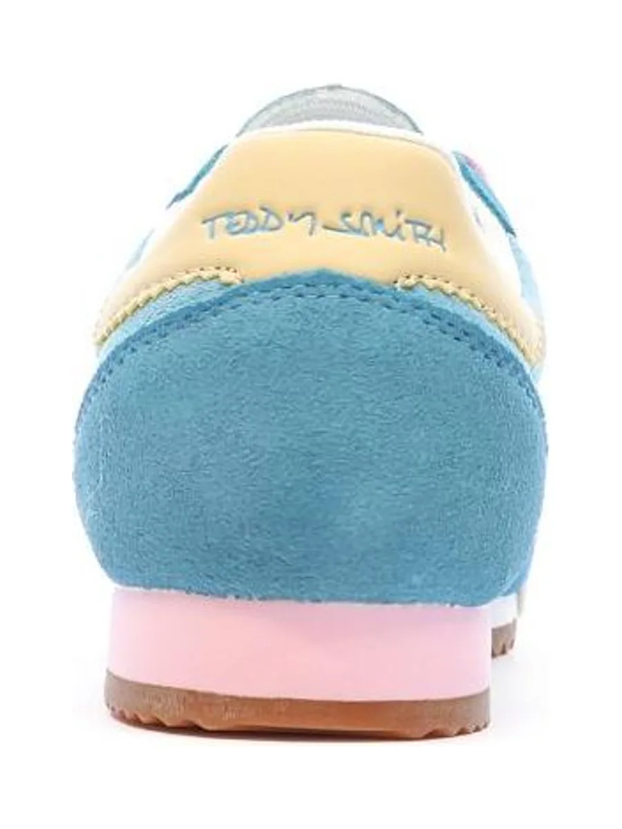 Baskets Turquoise/Rose Femme Teddy Smith 120132 4