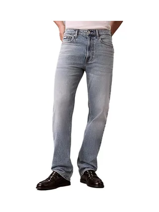 Jeans Straight Bleu Homme Calvin Klein Jeans Standard 1