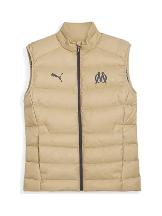OM Doudoune sans manche Beige Homme Puma Down 1