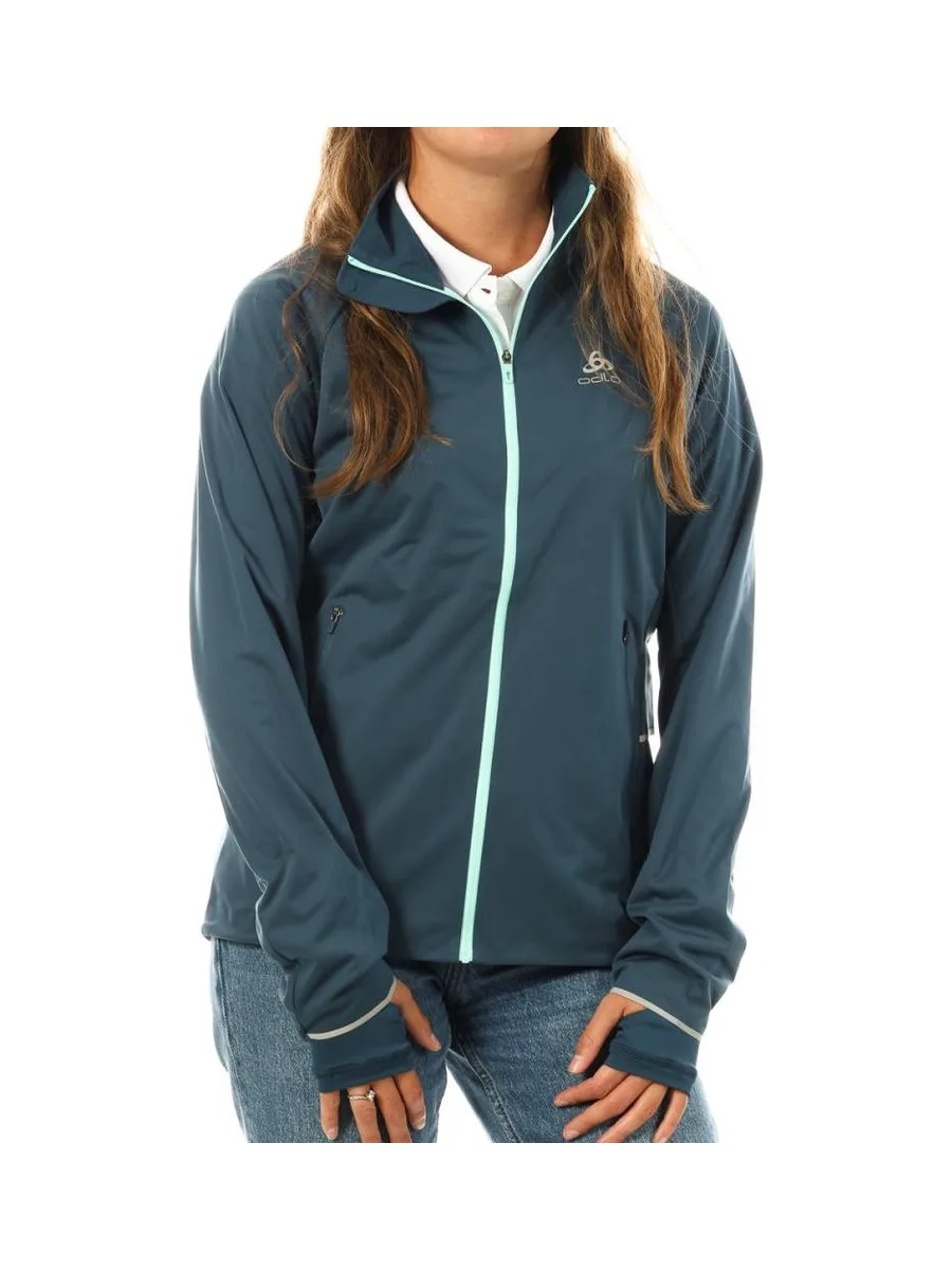 Veste Technique Bleu Femme ODLO Zeroweight Pro 2