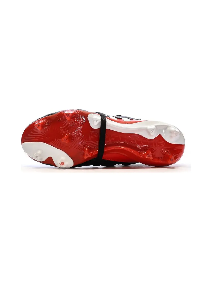 Chaussures de Foot Noir/Rouge Homme Adidas Predator Mania 6