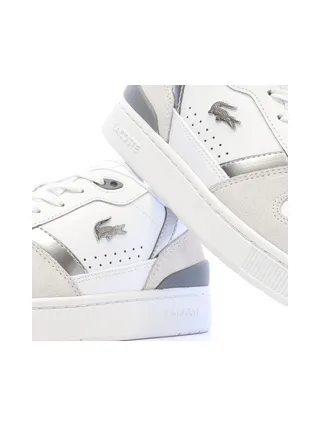 Basket Blanc/Gris Femme Lacoste T-clip Set 224 7
