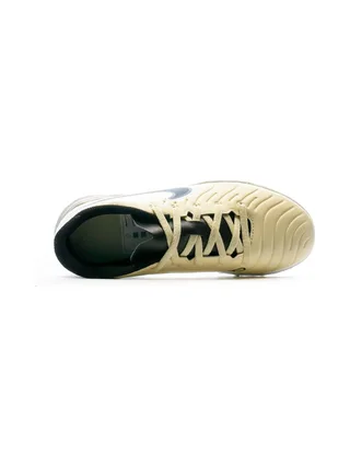 Chaussures de Football Blanc/Jaune Garçon Nike Legend 10 Club 4