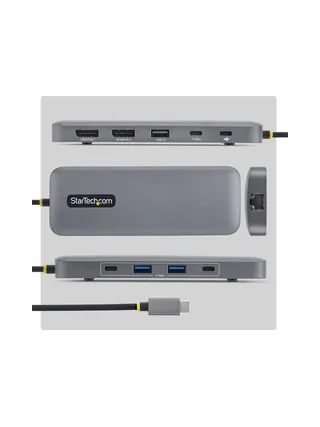 USB-C to Dual-DP Multiport Hub 100W 3