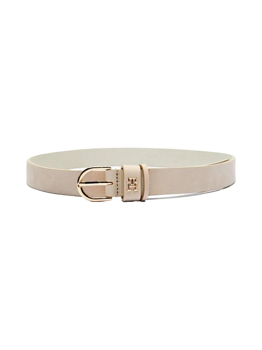 Ceinture Beige Femme Tommy Hilfiger Essential Effortless - T 1