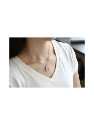 Collier Bellarose Perfume — Cercle de Zirconium 2