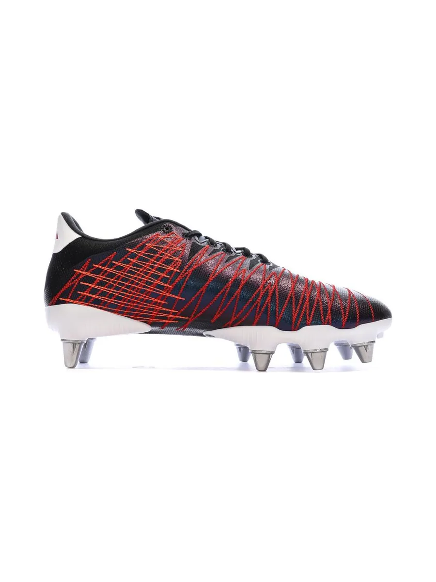 Chaussures de Rugby Noir/Rouge Adidas Kakari Z.1 SG 3
