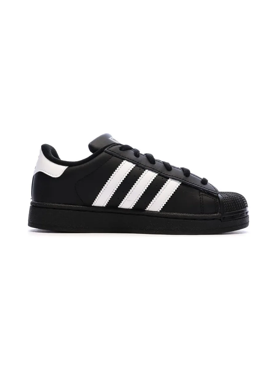 Baskets Superstar Noir/Blanc Mixte Adidas 3