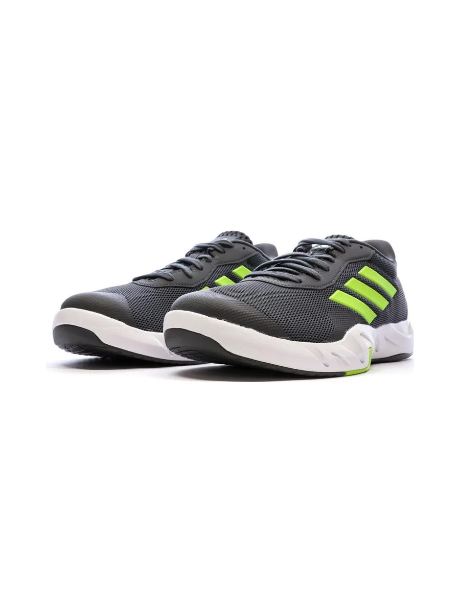 Chaussures de Running Grises/Vertes Homme Adidas Amplimove 7