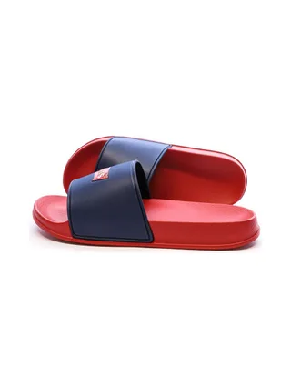 Claquettes Noir/Rouge Garçon Levi's Pool 1