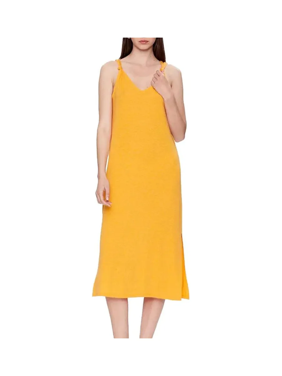 Robe Orange Femme Vero Moda Marijune 2