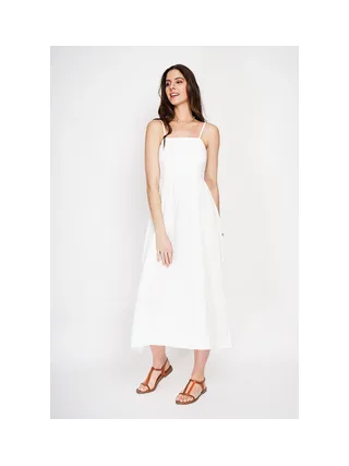 Robe Longue d'Été à Bretelles réglable 1