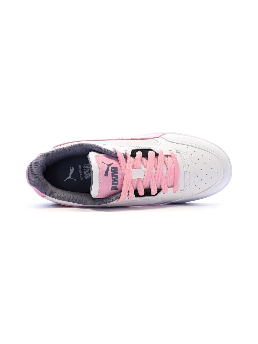 Baskets Blanc/Mauve/Rose Fille Puma Shuffle Downtown 5