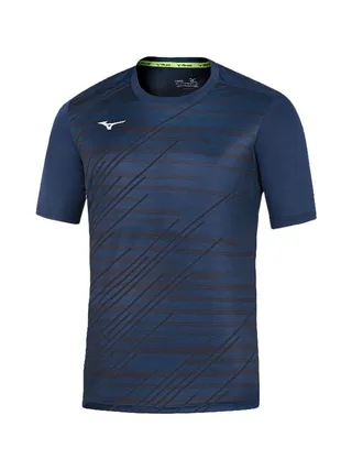 T-shirt de Running Marine Homme Mizuno Chiba 1
