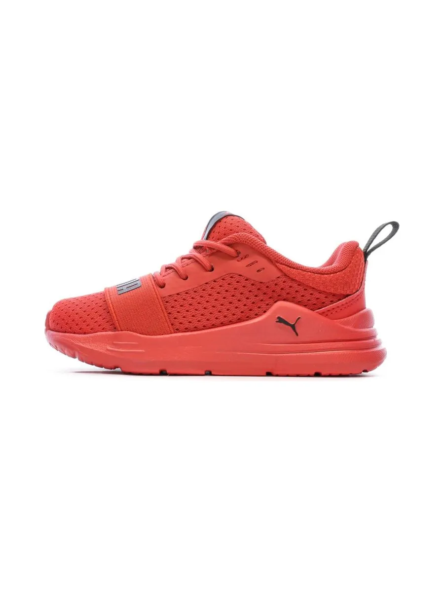 Baskets Rouges Bébé/Garçon Puma Wired Run 2