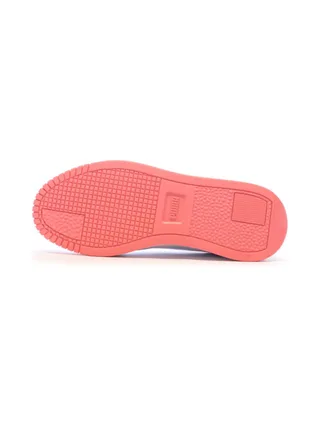 Baskets Blanches/Roses Fille Puma Carina Street Wild 5