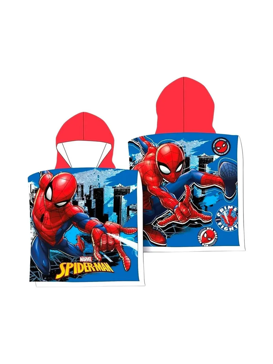 Poncho Bleu/Rouge Sport Zone Spiderman 2