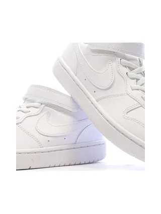 Baskets Blanches Garçon Nike Court Borough Low Recraf PS DV5457 7