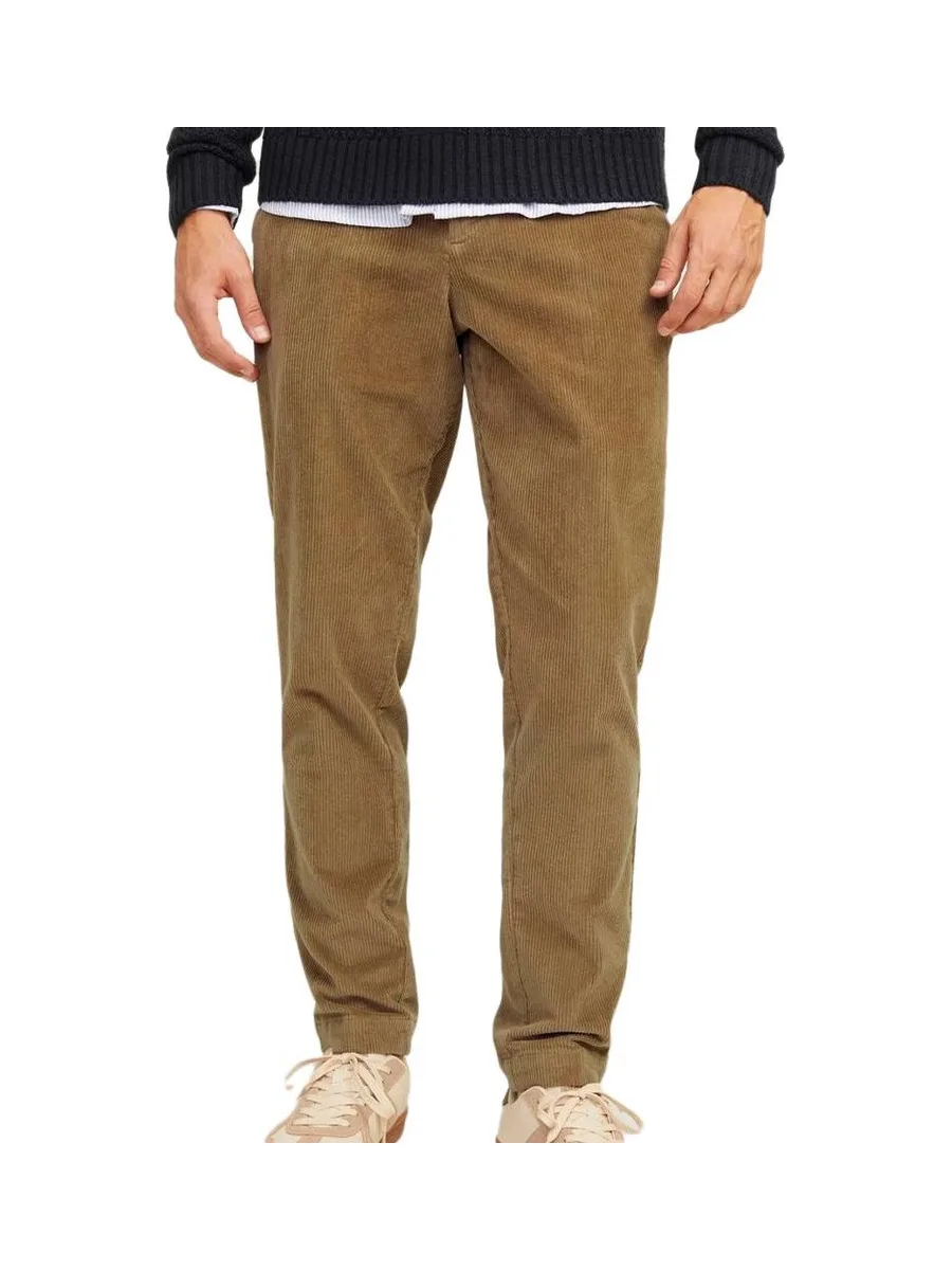 Pantalon Velours côtelé Marron Homme Jack & Jones Cordory Chino 2