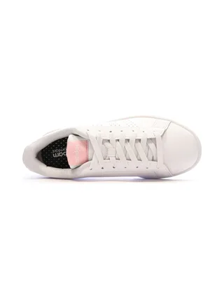 Baskets Blanc/Rose Femme Adidas Advantage IF6116 4