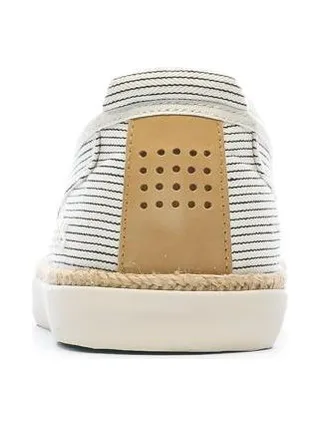 Baskets en Toile Beige/Marine Homme TBS RUKKWAI 3
