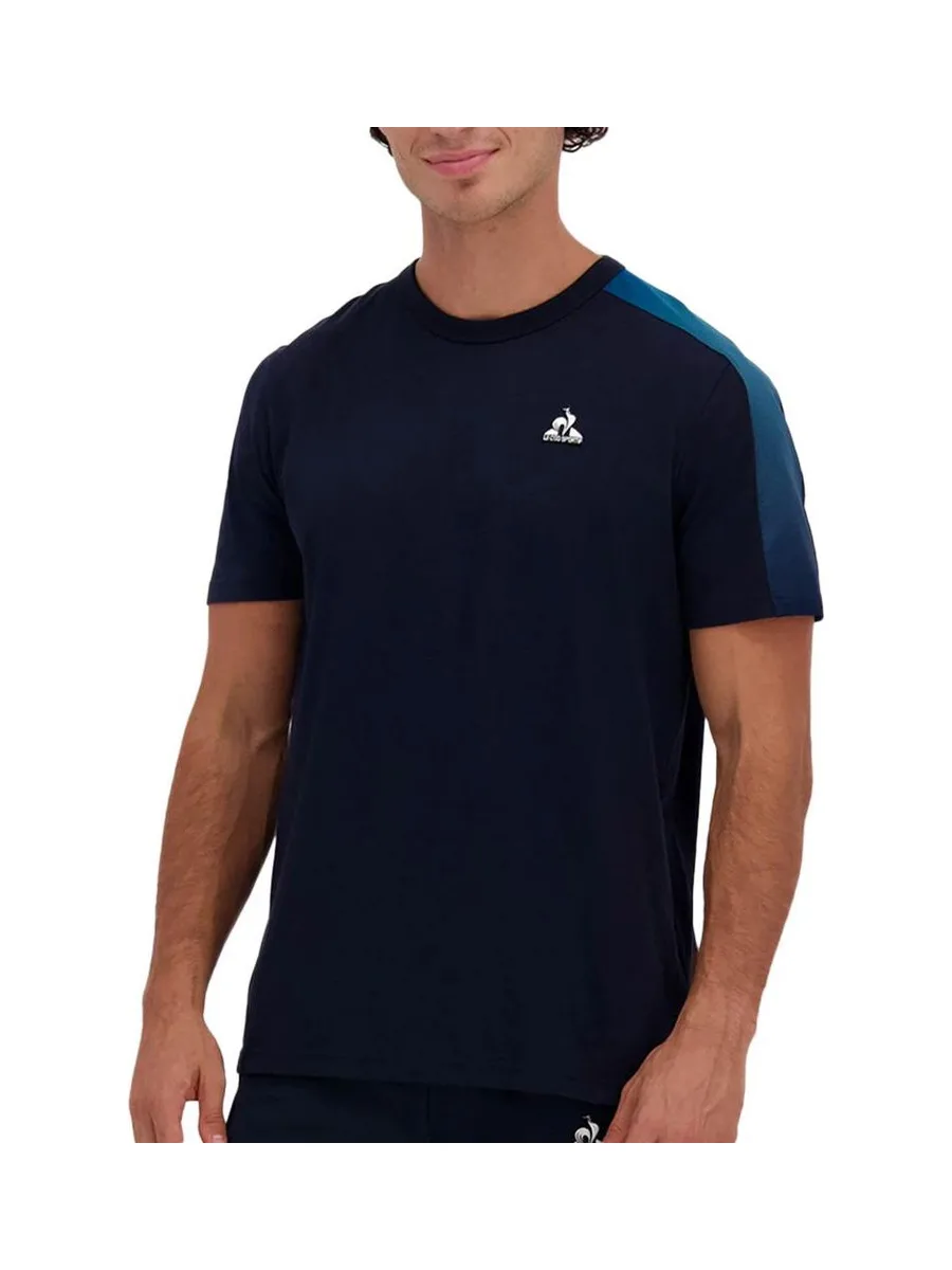 T-Shirt Marine Homme Le Coq Sportif Heritage 2