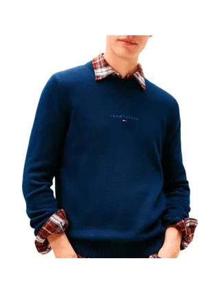 Pull Marine Homme Tommy Hilfiger Linears 1
