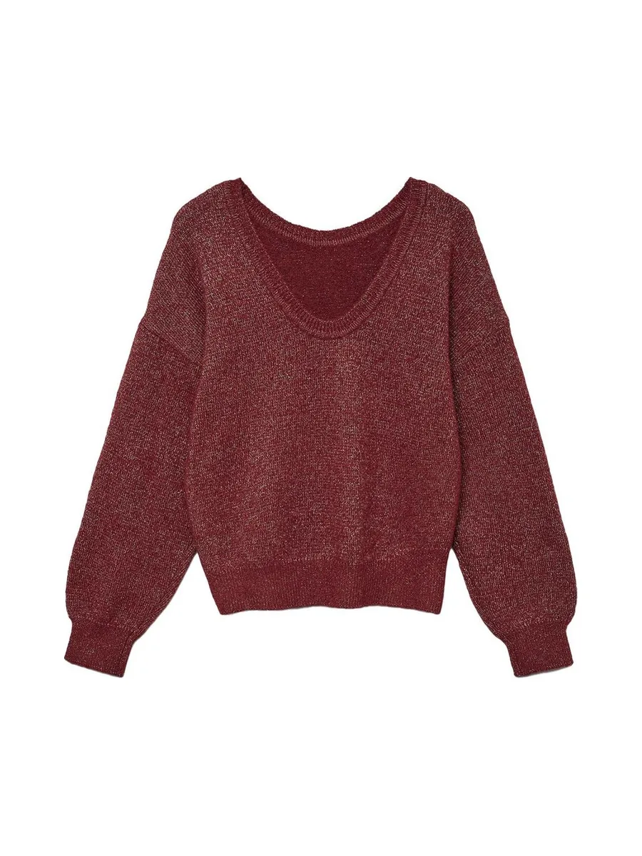 Pull Rouge Femme Vero Moda Mellie 3