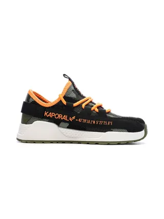 Baskets Kaki/Noir Garçon Kaporal Dofini 2