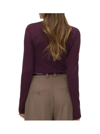 Pull Mauve Femme Vero Moda Happiness 95 3