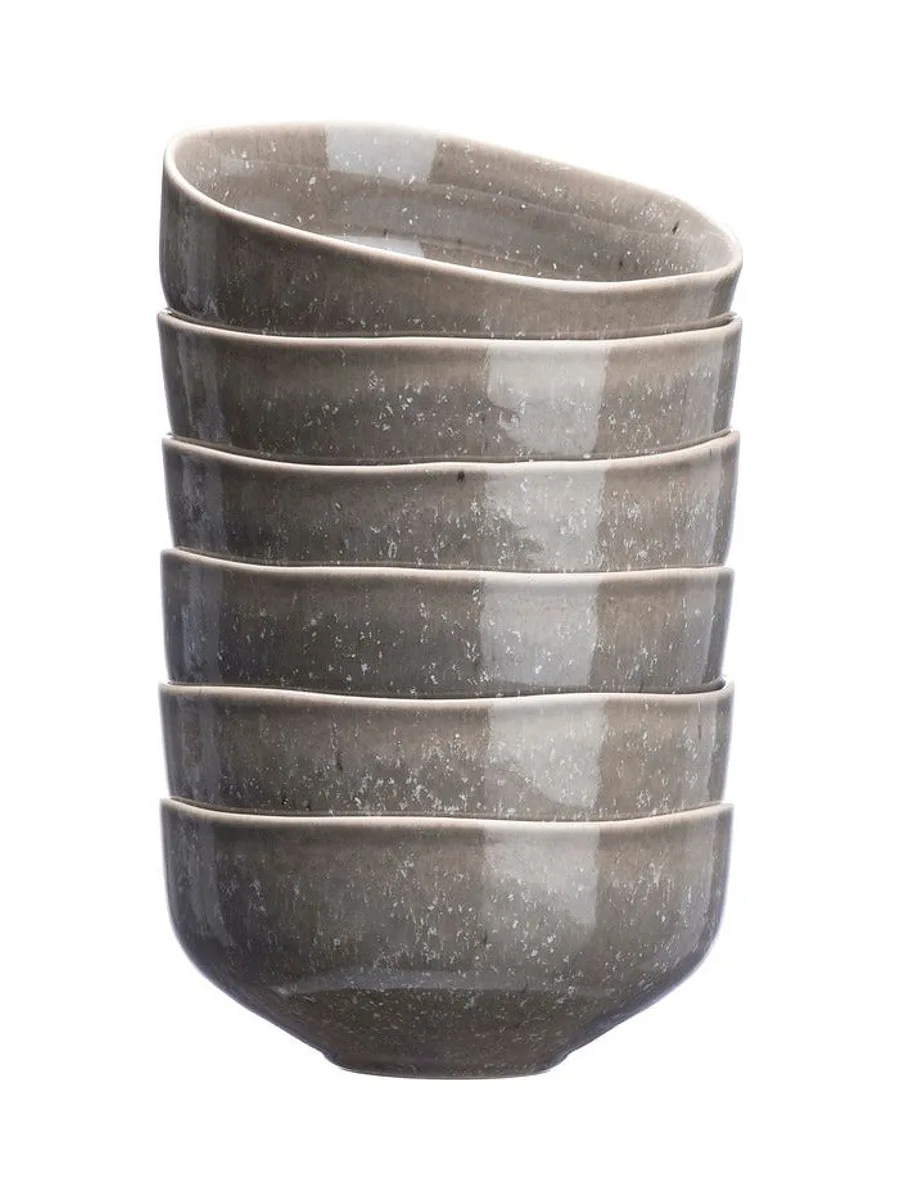 Bol STELLAR Ø14cm - 6 pièces - Gris béton 21