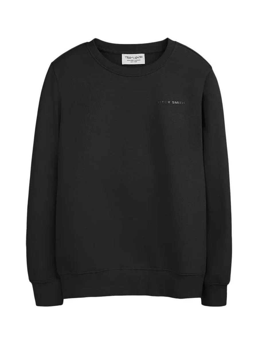 Sweat Noir Garçon Teddy Smith Nark 2