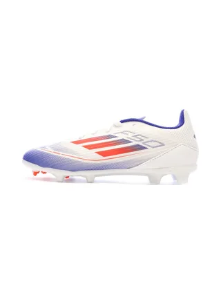 Chaussures de Foot Blanc/Bleu Junior Adidas F50 League FG/MG 1